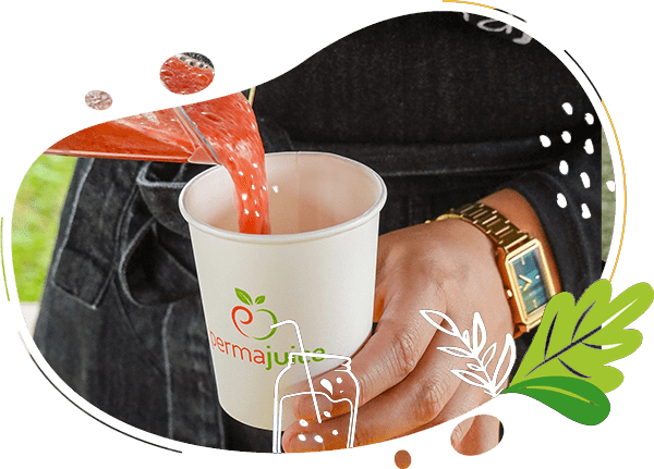 Blender Omniblend présenté avec un gobelet de smoothie
