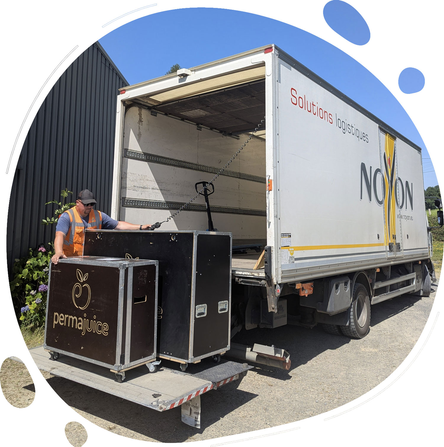Flightcase manipuler et transporter par notre transporteur